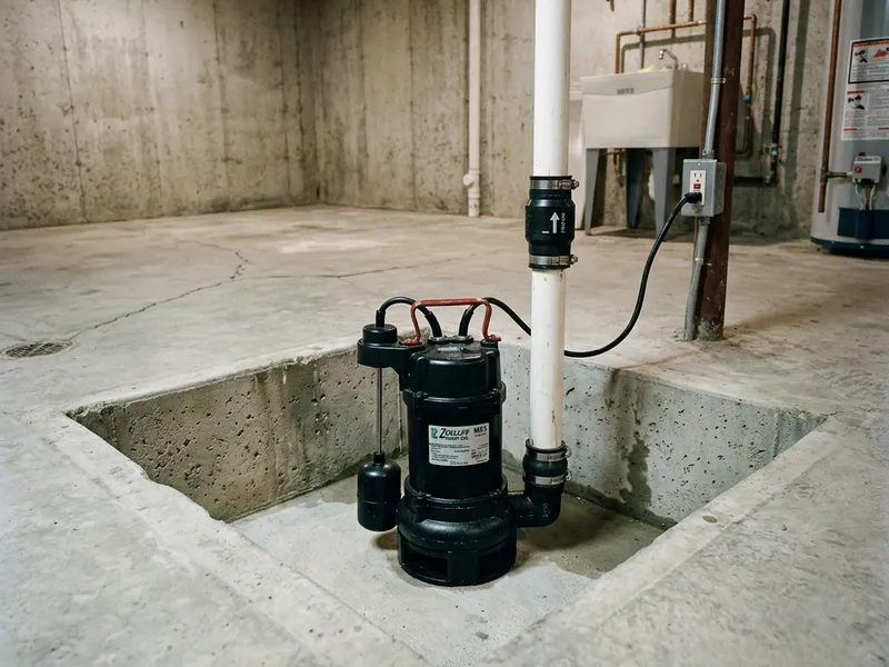 Sump Pump Installation Plumber in Greenbush, WI